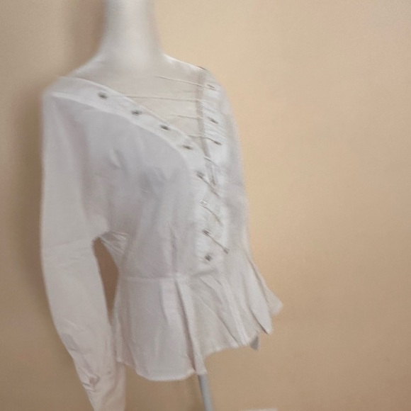 STAUD MONROE TOP |WHITE - Picture 7 of 10